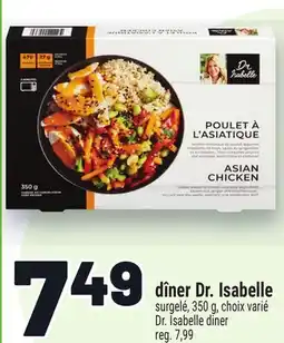Metro DÎNER DR. ISABELLE | DR. ISABELLE DINER offer