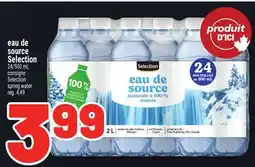 Metro EAU DE SOURCE SELECTION | SELECTION SPRING WATER offer