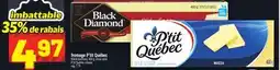 Metro FROMAGE P'TIT QUÉBEC BLACK DIAMOND| BLACK DIAMOND P'TIT QUÉBEC CHEESE offer