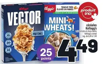 Metro CÉRÉALES KELLOGG'S | KELLOGG'S CEREAL offer