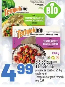 Metro TEMPEH BIOLOGIQUE TEMPEHINE | TEMPEHINE ORGANIC TEMPEH offer