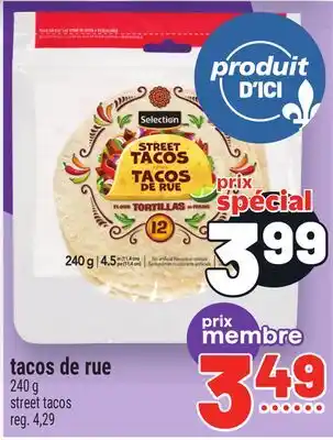 Metro TACOS DE RUE | STREET TACOS offer