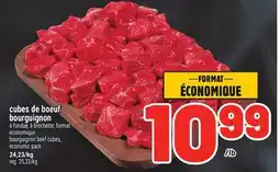 Metro CUBES DE BOEUF BOURGUIGNON | BOURGUIGNON BEEF CUBES, ECONOMIC PACK offer