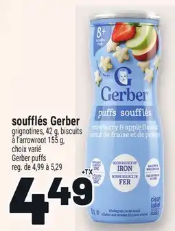 Metro SOUFFLÉS GERBER | GERBER PUFFS offer
