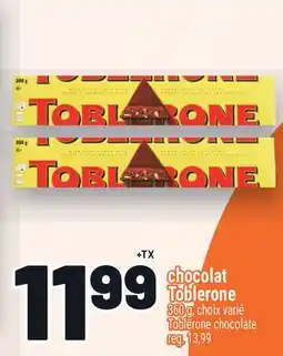 Metro CHOCOLAT TOBLERONE | TOBLERONE CHOCOLATE offer