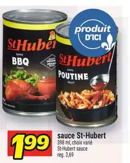 Metro SAUCE ST‑HUBERT | ST-HUBERT SAUCE offer