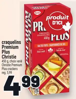 Metro CRAQUELINS PREMIUM PLUS CHRISTIE | CHRISTIE PREMIUM PLUS CRACKERS offer