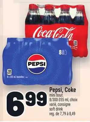 Metro PEPSI, COKE SOFT DRINK offer