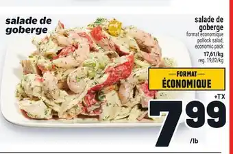 Metro SALADE DE GOBERGE | POLLOCK SALAD offer
