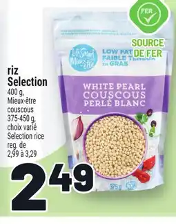 Metro RIZ SELECTION | SELECTION RICE offer
