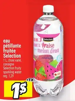 Metro EAU PÉTILLANTE FRUITÉE SELECTION | SELECTION FRUITY SPARKLING WATER offer