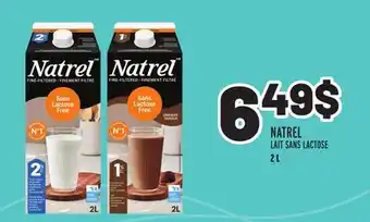 Metro NATREL LAIT SANS LACTOSE offer