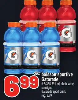 Metro BOISSON SPORTIVE GATORADE | GATORADE SPORT DRINK offer