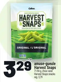 Metro AMUSE-GUEULE HARVEST SNAPS | HARVEST SNAPS SNACKS offer