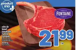 Metro CÔTE DE BOEUF TOMAHAWK FAMILLE | TOMAHAWK BEEF RIB offer