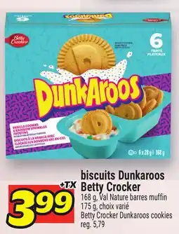 Metro BISCUITS DUNKAROOS BETTY CROCKER | BETTY CROCKER DUNKAROOS COOKIES offer