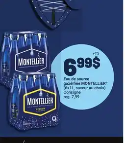 Metro EAU DE SOURCE GAZÉIFIÉE MONTELLIER offer