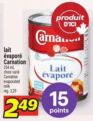 Metro LAIT ÉVAPORÉ CARNATION | CARNATION EVAPORATED MILK offer