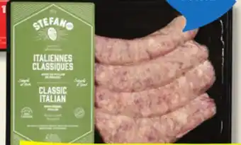 IGA STEFANO FAITA FRESH SAUSAGES offer