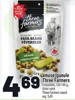 Metro AMUSE-GUEULE THREE FARMERS | THREE FARMERS SNACK offer