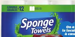 IGA SPONGE TOWELS PAPER TOWELS offer