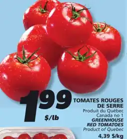 IGA GREENHOUSE RED TOMATOES offer