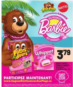 Metro BISCUITS PATTES D'OURS ET WHIPPET offer
