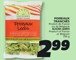 IGA SLICED LEEKS offer