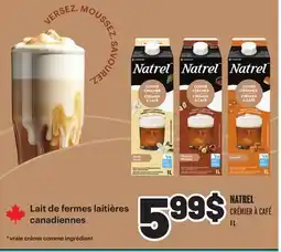 Metro NATREL CRÉMIER À CAFÉ offer