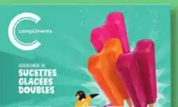 IGA COMPLIMENTS FROZEN TREATS offer
