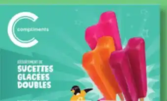 IGA COMPLIMENTS FROZEN TREATS offer
