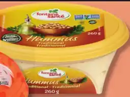IGA FONTAINE SANTÉ HUMMUS offer