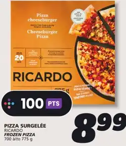 IGA RICARDO FROZEN PIZZA offer