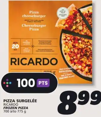 IGA RICARDO FROZEN PIZZA offer