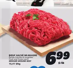IGA MEDIUM GROUND BEEF offer