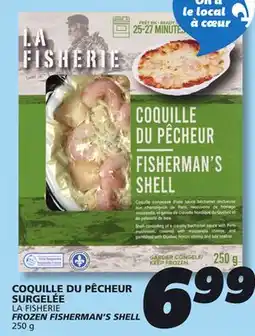 IGA LA FISHERIE FROZEN FISHERMAN'S SHELL offer