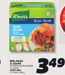 IGA KNORR SOUP MIX offer