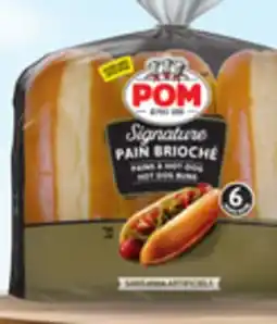 IGA POM HOT-DOG BUNS offer
