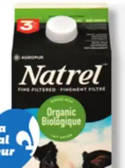 IGA NATREL MILK offer