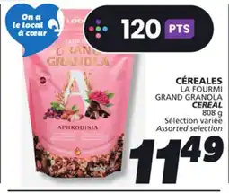 IGA LA FOURMI GRAND GRANOLA CEREAL offer