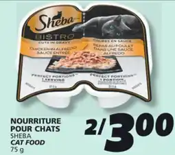 IGA SHEBA CAT FOOD offer