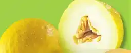IGA HAMI, GOLDEN HONEYDEW, CANARI, ORANGE FLESH HONEYDEW, PICASSO OR SANTA CLAUS MELON offer