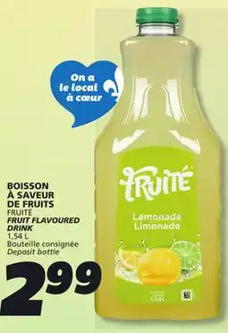 IGA FRUITÉ FRUIT FLAVOURED DRINK offer