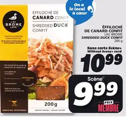 IGA LAC BROME SHREDDED DUCK CONFIT offer