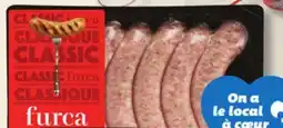 IGA FURCA FRESH SAUSAGES offer