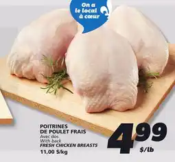 IGA FRESH CHICKEN BREASTS offer