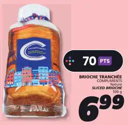 IGA COMPLIMENTS SLICED BRIOCHE offer