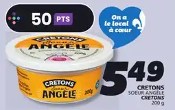 IGA SOEUR ANGÈLE CRETONS offer
