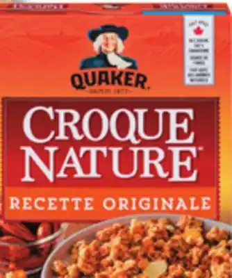 IGA QUAKER CEREAL, OATMEAL OR INSTANT OATMEAL offer