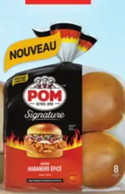 IGA POM HAMBURGER BUNS offer